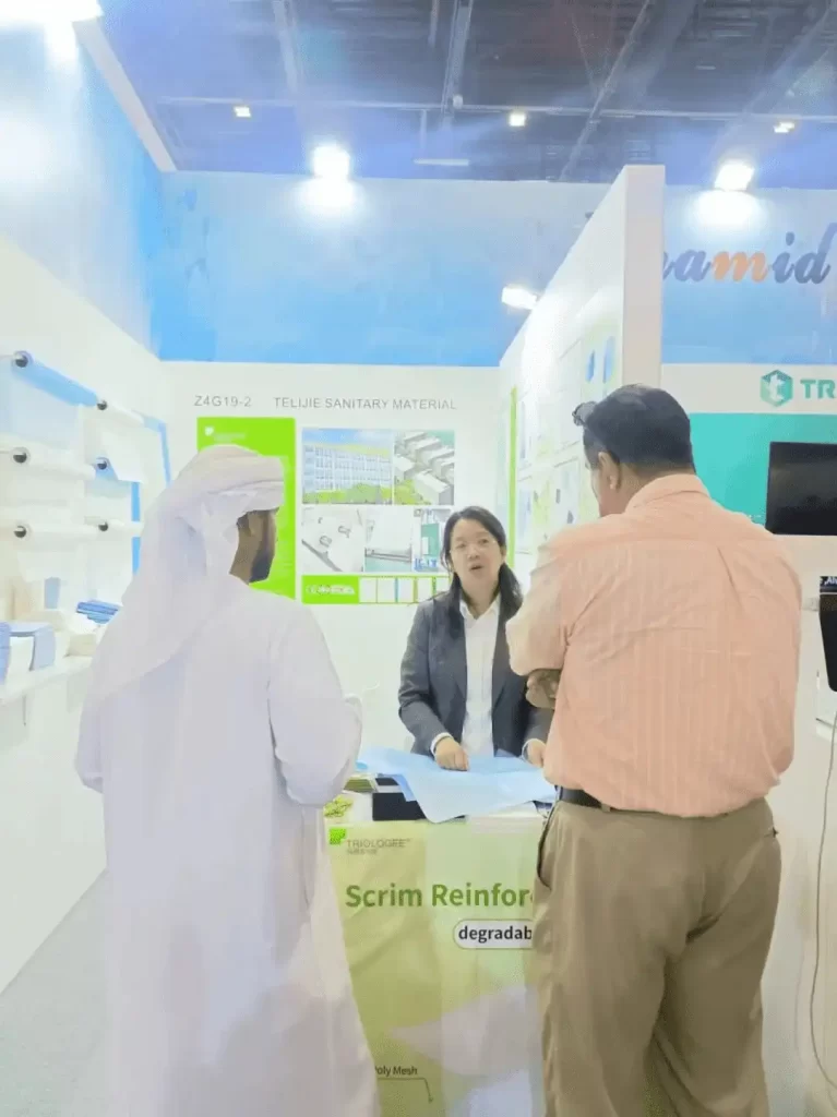 Telijie Holding Group a participé à l'Exposition internationale arabe (Dubaï) des équipements médicaux 2024